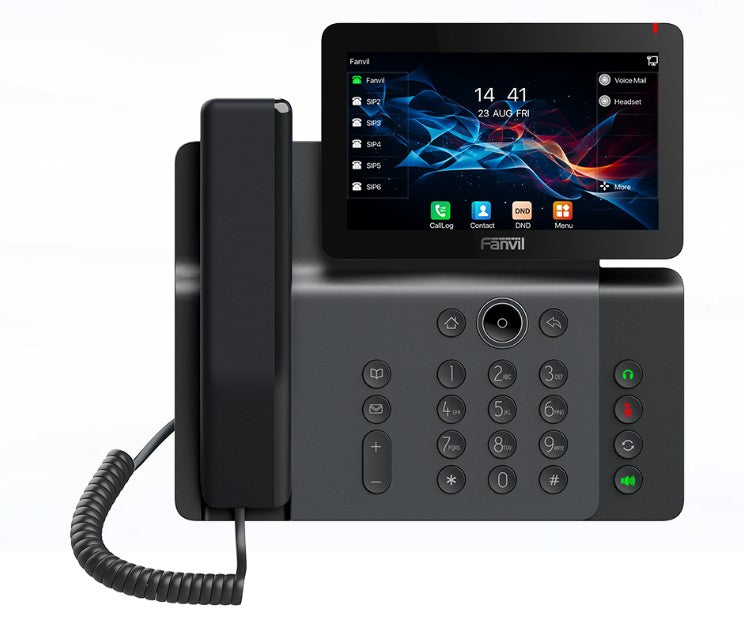 Fanvil V66 Prime Business IP Phone, 7' Color Touch Screen, HD Audio, Wi-Fi 6, Bluetooth 5.4, 20 SIP Lines, 6-Way Conference Fanvil V66 Prime Business IP Phone, 7' Color Touch Screen, HD Audio, Wi-Fi 6, Bluetooth 5.4, 20 SIP Lines, 6-Way Conference